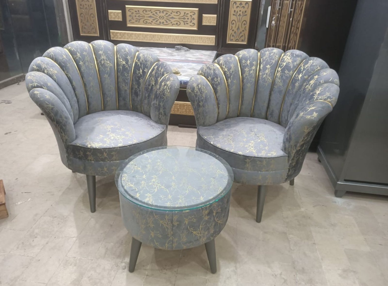 Chairs Set with table