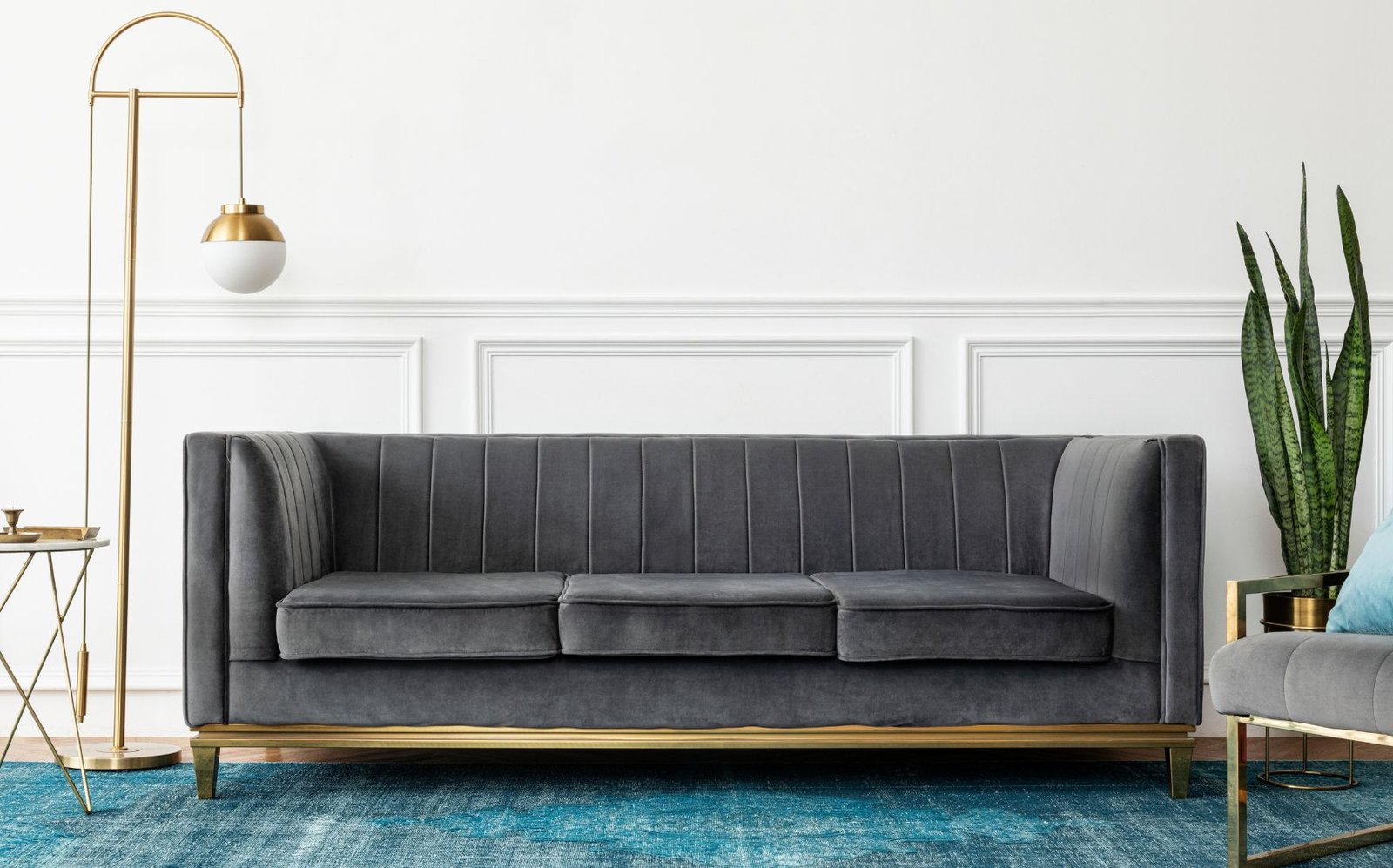 Sofa set for a living room